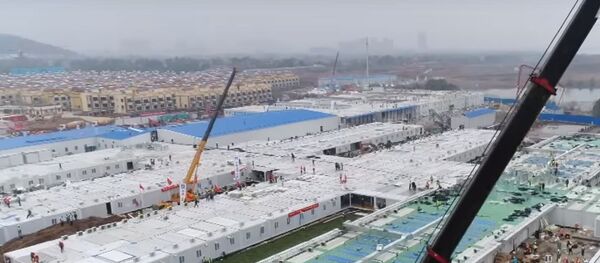 Huoshenshan Hospital ready to join in battle against coronavirus - Sputnik Узбекистан