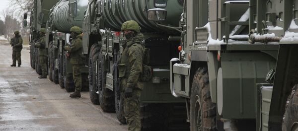 Дивизион С-400 Триумф заступил на боевое дежурство в Крыму Дивизион С-400 Триумф заступил на боевое дежурство в Крыму - Sputnik Ўзбекистон