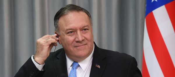 Визит госсекретаря США М. Помпео в Минск Визит госсекретаря США М. Помпео в Минск - Sputnik Ўзбекистон