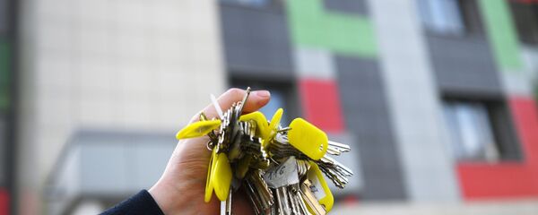 Жилой дом для переселения по программе реновации в Москве - Sputnik Ўзбекистон