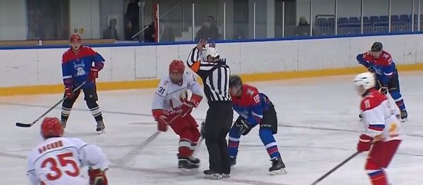 Лукашенко и Путин сыграли в хоккей. Кто победил и какой счет? - Sputnik Узбекистан