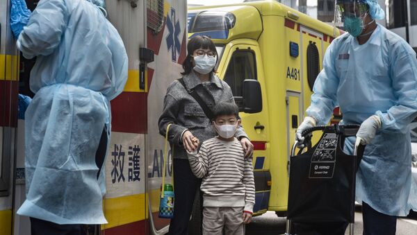 Ситуация в Гонконге в связи с коронавирусом - Sputnik Узбекистан