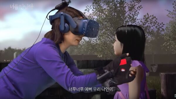 [VR휴먼다큐멘터리 - 너를 만났다] 세상 떠난 딸과 VR로 재회한 모녀 | 엄마 안 울게. 그리워하지 않고 더 사랑할게 - Sputnik Узбекистан