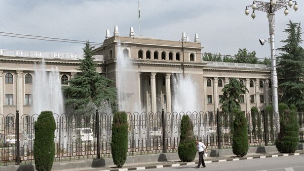 Президентский дворец на проспекте Рудаки. - Sputnik Узбекистан