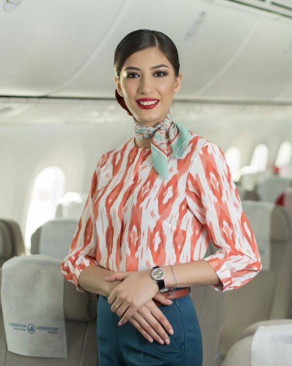 Восточный стиль и платья: Uzbekistan Airways изменит форму бортпроводников - Sputnik Узбекистан