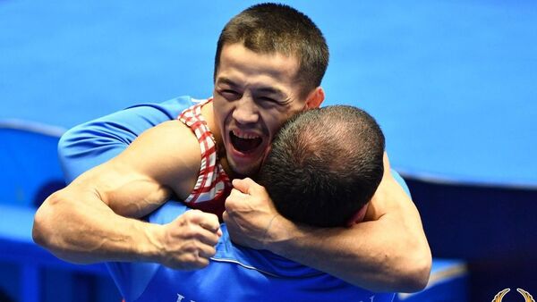 Узбекистанец Эльмурат Тасмурадов в пятый раз завоевал золотую медаль чемпионата Азии - Sputnik Узбекистан