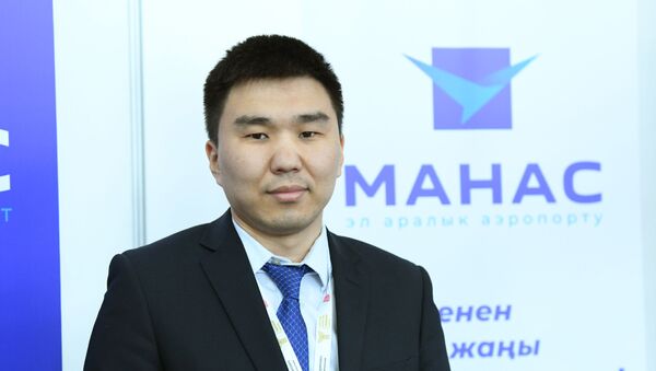 Эльнар Субакожоев -  Коммерческий директор аэропорта Манас - Sputnik Узбекистан