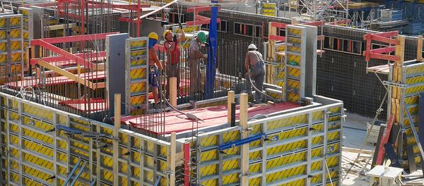 Строительство здания - Sputnik Узбекистан