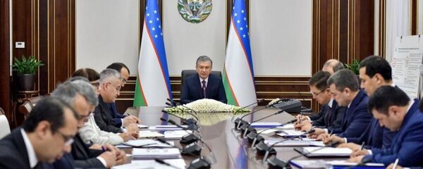 Шавкат Мирзиёев провел заседание посвященное химической отрасли Шавкат Мирзиёев провел заседание посвященное химической отрасли - Sputnik Ўзбекистон