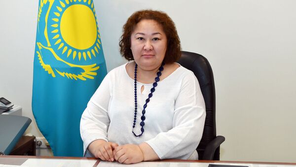 Вице-министр торговли и интеграции Казахстана Жанель Кушукова - Sputnik Узбекистан