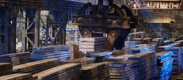 Череповецкий металлургический комбинат Череповецкий металлургический комбинат - Sputnik Узбекистан