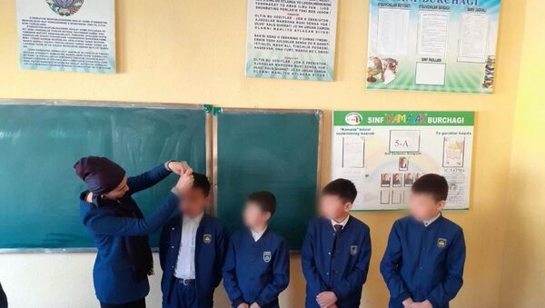 Инцидент в школе №24 Джизакской области - Sputnik Узбекистан