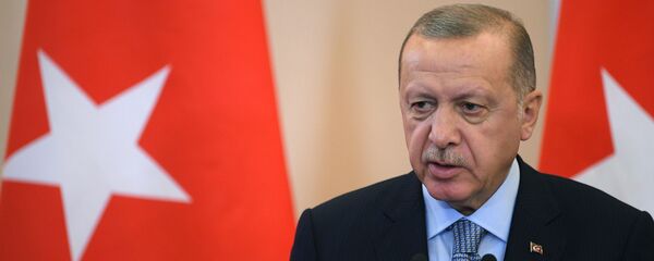 Президент РФ В. Путин встретился с президентом Турции Р. Т. Эрдоганом Президент РФ В. Путин встретился с президентом Турции Р. Т. Эрдоганом - Sputnik Ўзбекистон