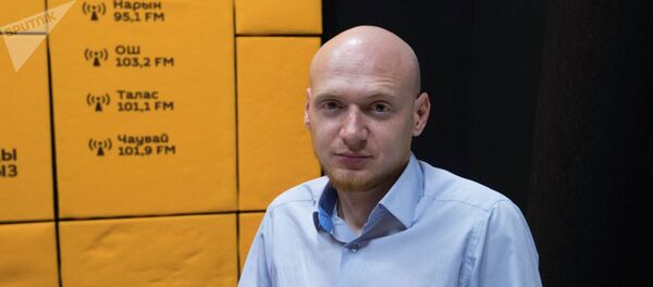 Заведующий отделением реанимации Центра экстренной медицины Бишкека Егор Борисов - Sputnik Узбекистан