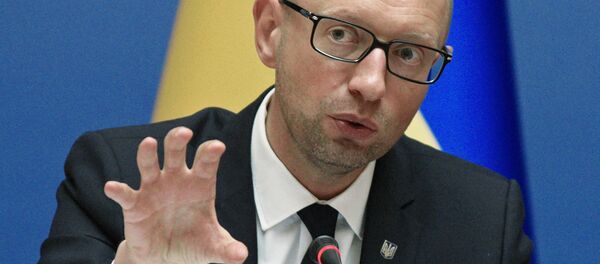 Премьер-министр Украины Арсений Яценюк Премьер-министр Украины Арсений Яценюк - Sputnik Узбекистан