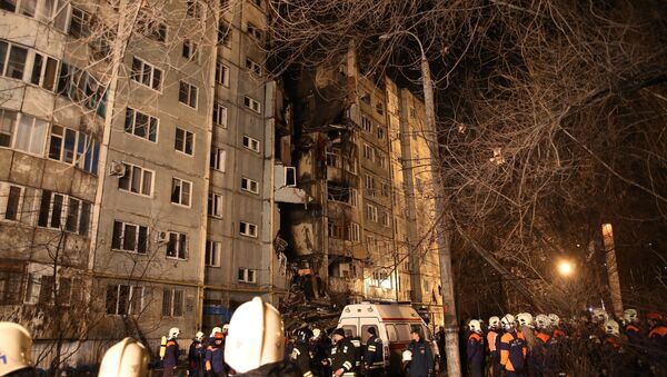 Взрыв бытового газа в многоэтажном доме в Волгограде - Sputnik Узбекистан