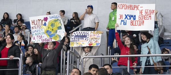 Хоккейный матч между командами Хумо и Торос - Sputnik Узбекистан