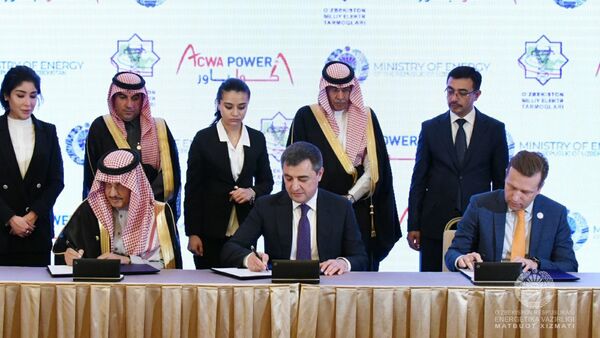 Узбекистан и Саудовская Аравия подписали соглашения на $2 млрд - Sputnik Узбекистан
