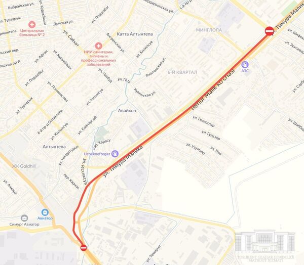 В Ташкенте на 10 дней перекрыли ряд центральных улиц В Ташкенте на 10 дней перекрыли ряд центральных улиц - Sputnik Узбекистан