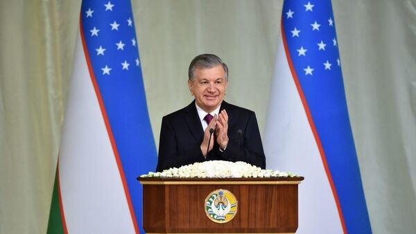 Prezident Shavkat Mirziyoyev vistupil na torjestvax s pozdravitelnoy rechyu. - Sputnik O‘zbekiston
