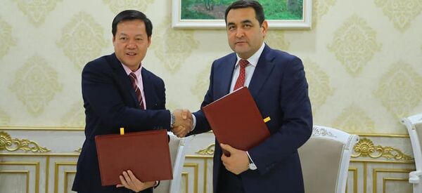 Подписание соглашения между Синграпуром и Наманганом - Sputnik Узбекистан