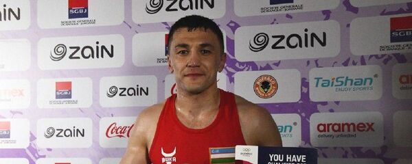 Узбекский боксёр Бобоусмон Батуров удостоился лицензии Токио-2020 - Sputnik Ўзбекистон