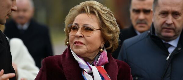 Спикер Совета Федерации Валентина Матвиенко в Брестской крепости - Sputnik Узбекистан