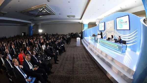 Пленарное заседание Международного юридического форума Tashkent Law Spring - Sputnik Узбекистан