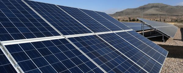 Солнечные панели Солнечные панели - Sputnik Ўзбекистон