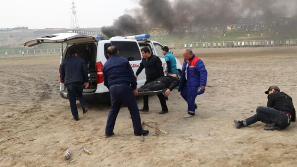 В Намангане инсценировали массовые беспорядки — кадры необычных учений - Sputnik Узбекистан