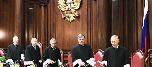 Заседание суда по делу об административной границе между Чечней и Ингушетией - Sputnik Узбекистан