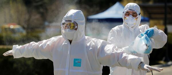 Мероприятия по предотвращению распространения коронавируса - Sputnik Узбекистан