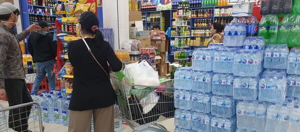 Супермаркет “Экобозор” в Ташкенте Супермаркет “Экобозор” в Ташкенте - Sputnik Узбекистан