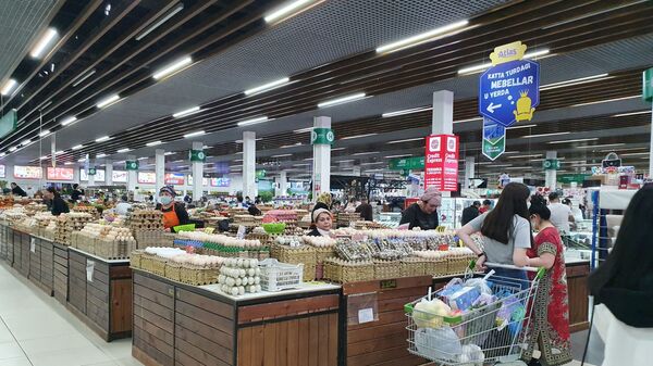 Супермаркет “Экобозор” в Ташкенте - Sputnik Ўзбекистон