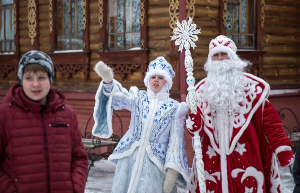 Резиденция Деда Мороза в Омской области - Sputnik Узбекистан