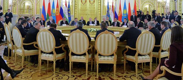 Заседание очередной сессии Совета коллективной безопасности ОДКБ Заседание очередной сессии Совета коллективной безопасности ОДКБ - Sputnik Узбекистан