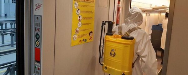 Дезинфекция в Узбекистане: как предотвращается распространение вируса - фото - Sputnik Узбекистан