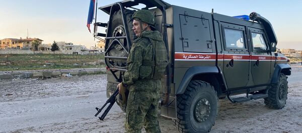 Российская военная полиция в сирийской провинции Идлиб - Sputnik Узбекистан