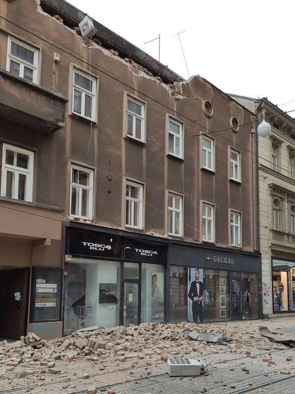 Землетрясение магнитудой 5,3 балла произошло в Хорватии - Sputnik Узбекистан