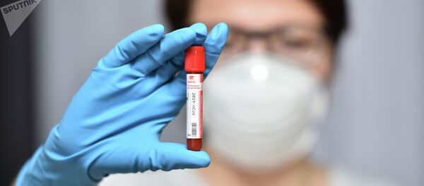 Пробирка с коронавирусом 2019-nCoV Пробирка с коронавирусом 2019-nCoV - Sputnik Ўзбекистон