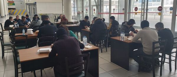 Граждане республики Узбекистан в аэропорту Внуково - Sputnik Узбекистан