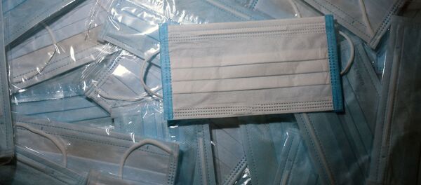 Медицинская маска - Sputnik Узбекистан