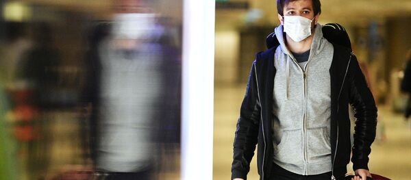 Usilenie sanitarnogo kontrolya v aeroportu Vnukovo v svazi s koronavirusom - Sputnik O‘zbekiston