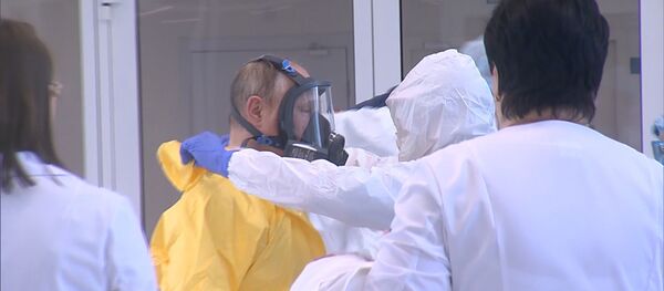 Владимир Путин в Комунарке - видео - Sputnik Узбекистан