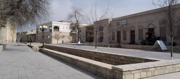 Пустые улицы Бухары - Sputnik Узбекистан