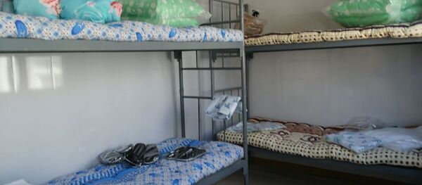 Блоки для размещения людей на профилактический карантин - Sputnik Узбекистан