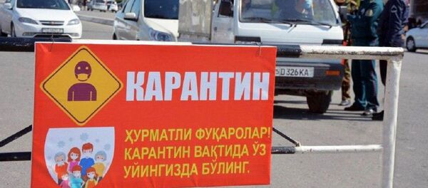 Карантин Карантин - Sputnik Ўзбекистон