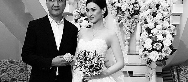 Svadba Loli Yuldashevoy, foto s Ravshanom Yuldashevim  - Sputnik O‘zbekiston