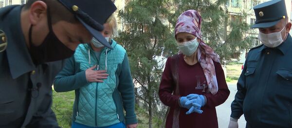 Работа правоохранительных органов в режиме карантина - Sputnik Узбекистан