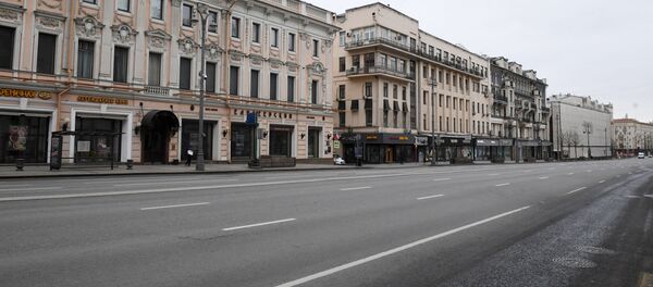 Тверская улица в Москве - Sputnik Узбекистан
